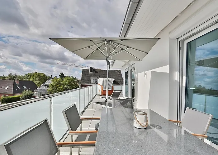 Haus Wolburgstrasse 1 Haus Wolburgstrasse 1a Penthouse Haifisch 5 Lägenhet Timmendorfer Strand